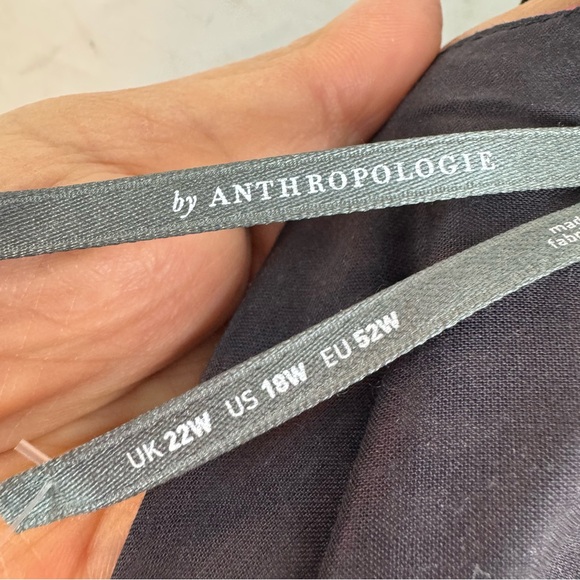 Anthropologie Black and Pink Paisley Mini Dress - Picture 14 of 14